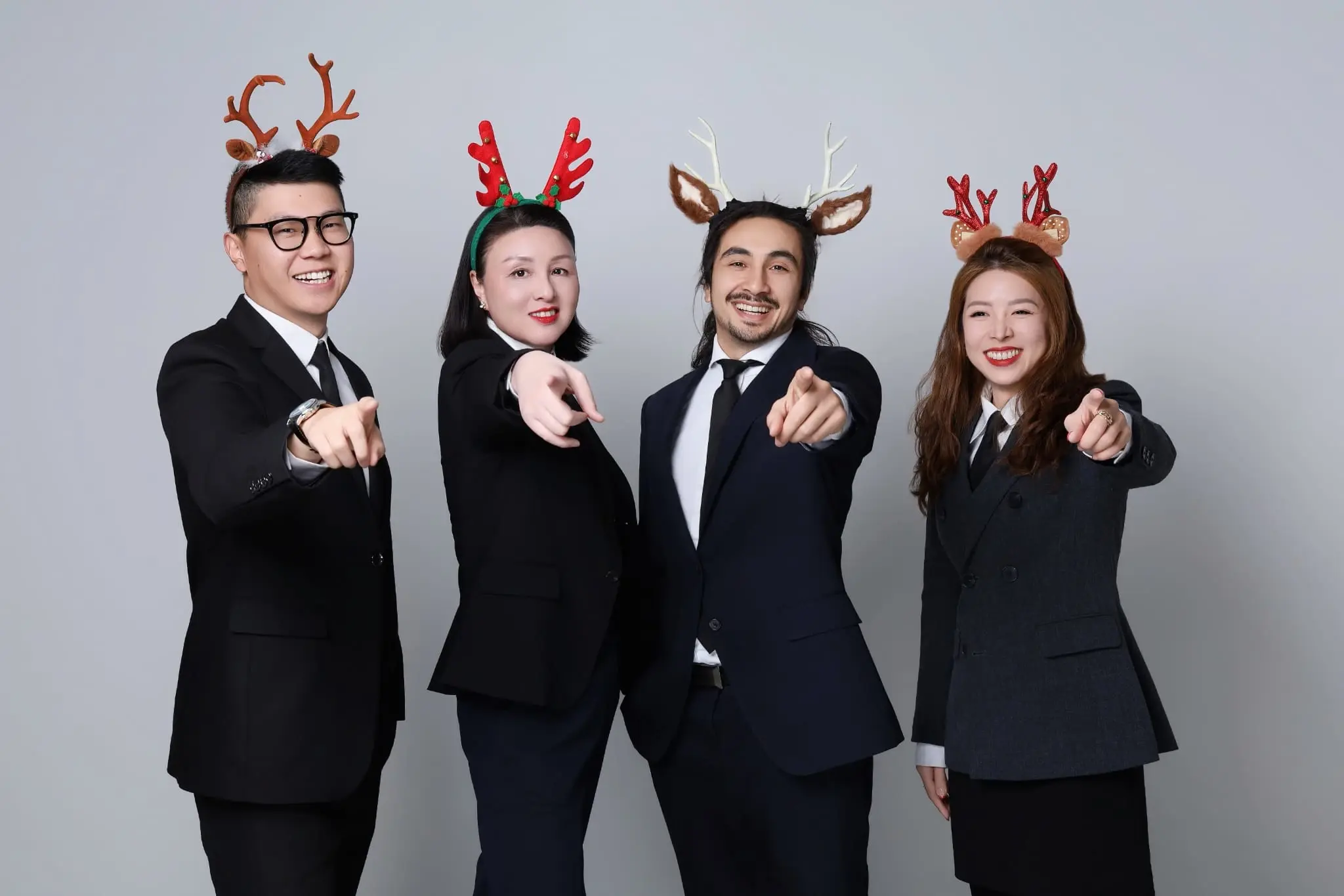 Christmas team photo